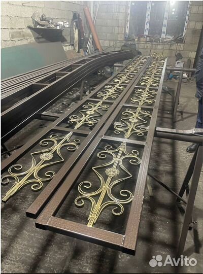 Кованые ворота