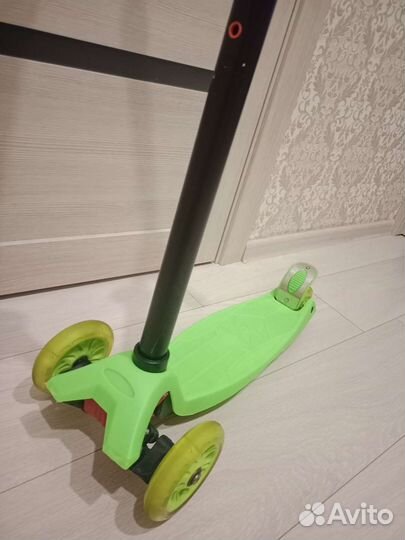 Самокат детский трехколесный бу