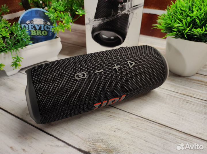 Колонка JBL Flip 6 GG Black Original (Гарантия)