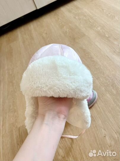 Детская зимняя шапка ушанка