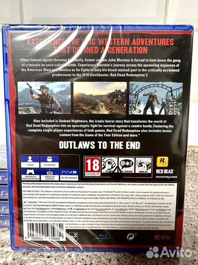 Red Dead Redemption 1 PS4