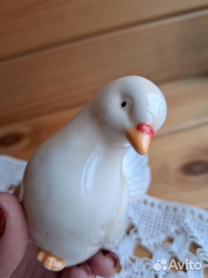 Голубь фарфор