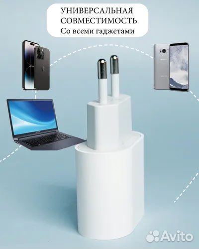 Быстрая зарядка для iPhone 20W