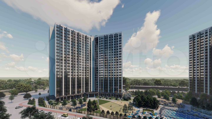 1-к. квартира, 32,1 м², 20/25 эт.