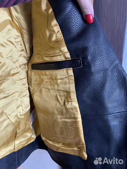 Косуха натуральная кожа мужская