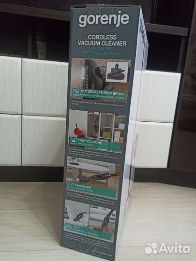 Пылесос Gorenje SVC144FBK, черный