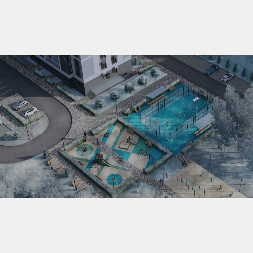 1-к. квартира, 43,1 м², 3/11 эт.