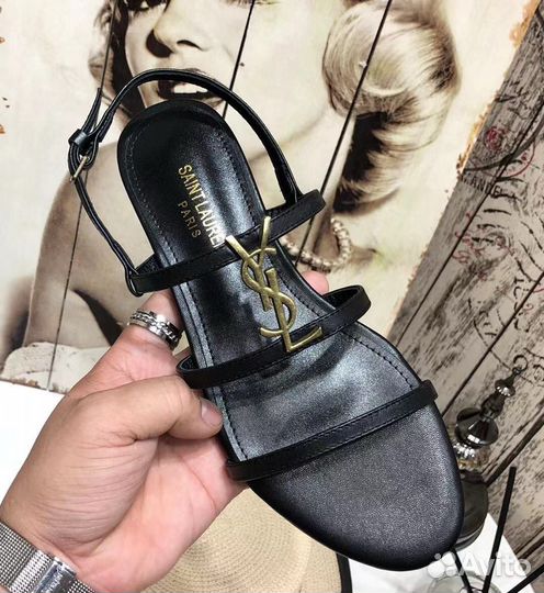 Saint laurent сандалии