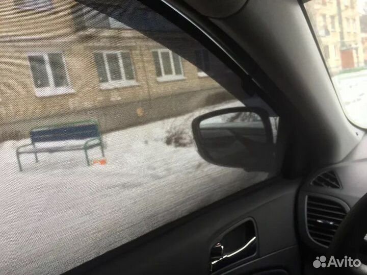 Каркасные шторки, тонировка Hyundai Solaris