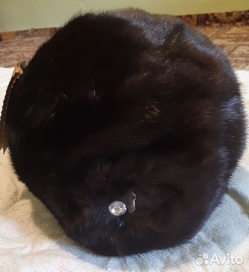 Шапка норковая женская