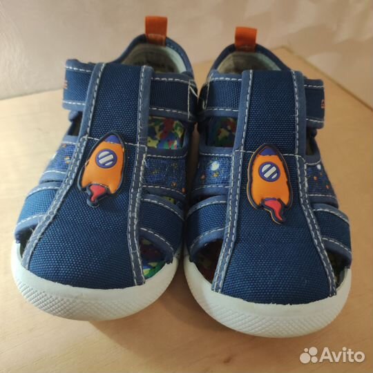 Сандали из текстиля