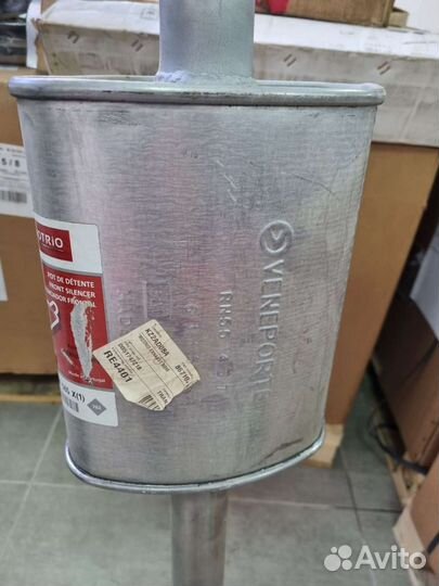 Резонатор Renault Kangoo