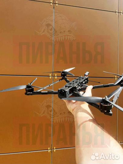 Беспилотник фпв Пиранья 10 дюйм