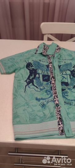 Рубашка на мальчика 116 122 128 134