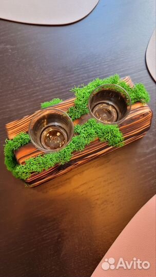 Подсвечник деревянный