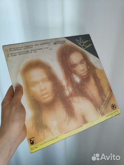 Виниловые пластинки milli vanilli