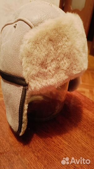 Шапка ушанка меховая