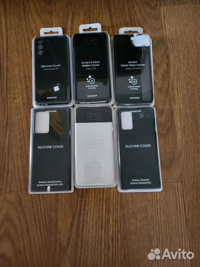 Чехлы на samsung s21fe, a52, note20ultra