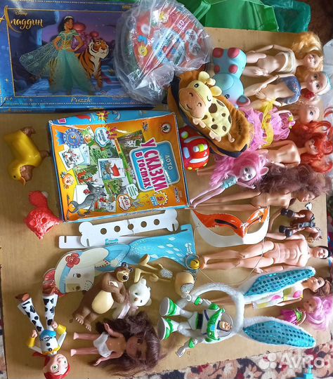 Игрушки пакетом