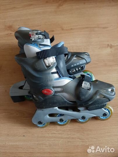 Роликовые коньки детские раздвижные