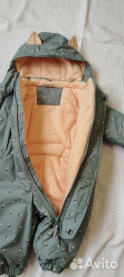 Детский демисезонный комбинезон 68 74
