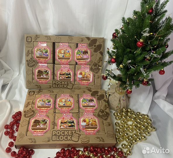 Новый детский конструктор бургеры еда