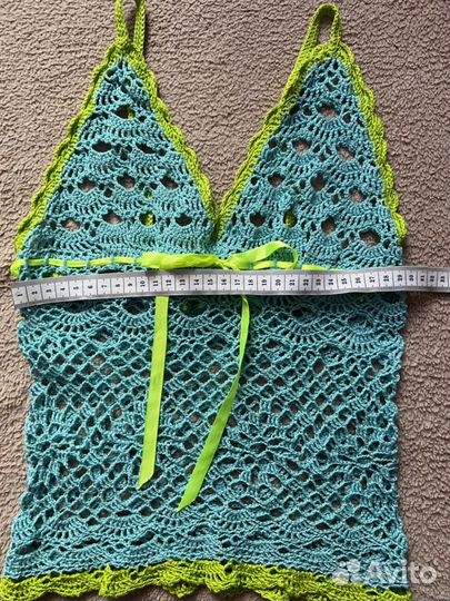 Вязаный топ для девочки