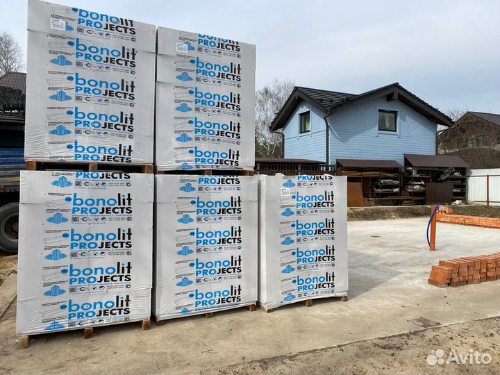 Газоблок газобетонные блоки бонолит bonolit