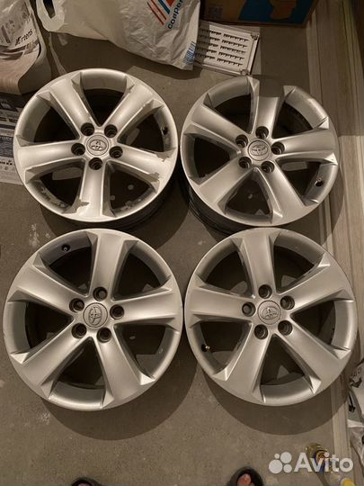 Оригинальные диски rav4 6,5Jx17 5x114.3 Dia 60,1