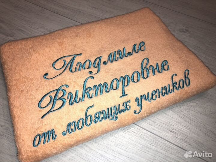 Махровое мягкое полотенце с рисунком