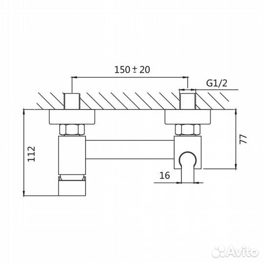 Гигиенический душ Shevanik S137Q, бронза