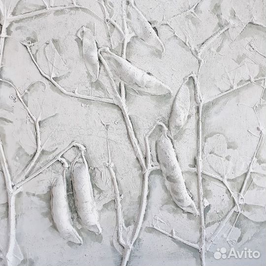 Ботанический барельеф 