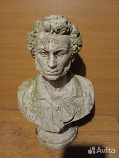 Бюст ленина гипс