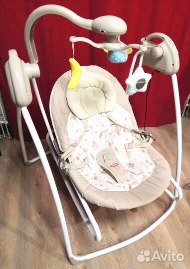 Детские электронные качели для новорожденных
