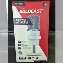 Микрофон hyperx solocast white and black