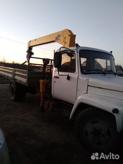 ГАЗ 3309 с КМУ, 2010