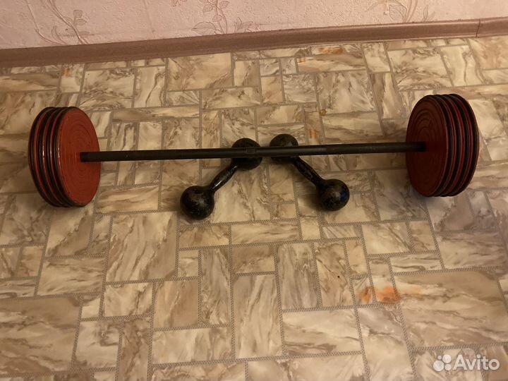 Штанга и гантели