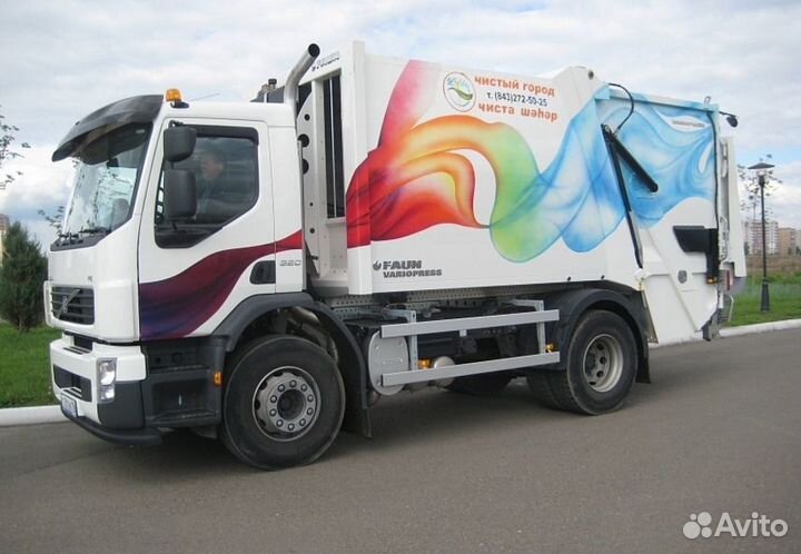 Водитель мусоровоза (вахта в г. Казань) проживание