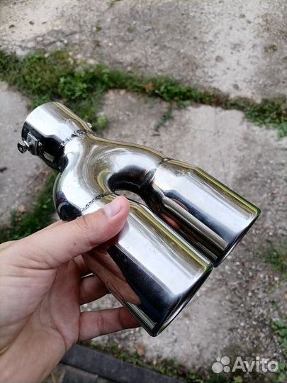 Насадка на глушитель ваз