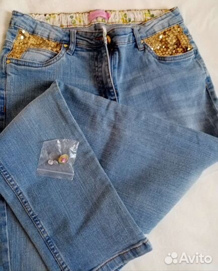 Джинсы на девочку