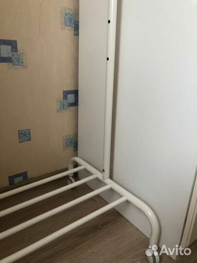 Вешалка напольная IKEA rigga Белая и Чëрная