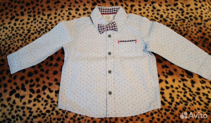 Рубашки для мальчика. Рост 86-92