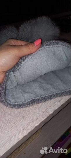 Шапка женская вязаная