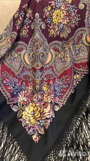 Павловопосадский платок шаль