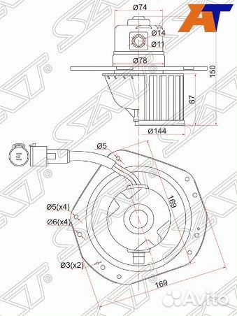 Мотор отопителя салона daewoo nexia, daewoo nexia