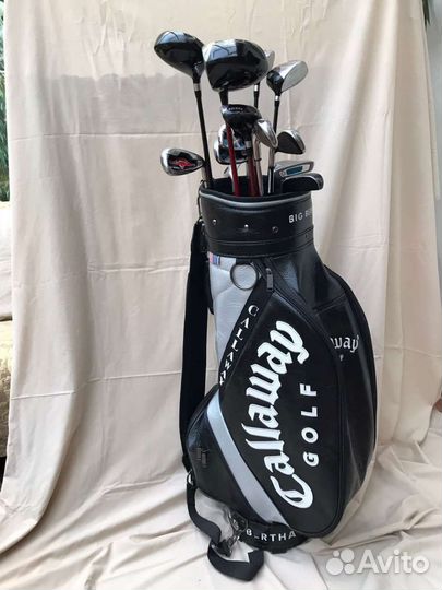 Сумка для гольфа с набором клюшек