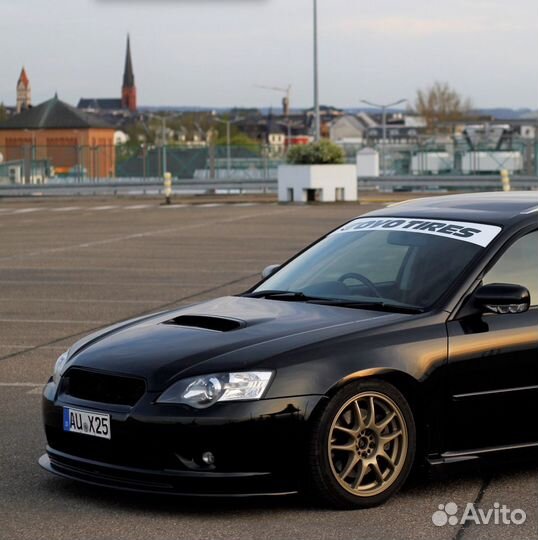 Передний сплиттер, губа Subaru Legacy BL/BP 03-06