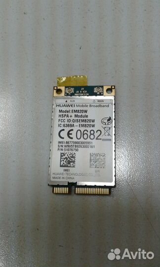3G модем Huawei EM820W