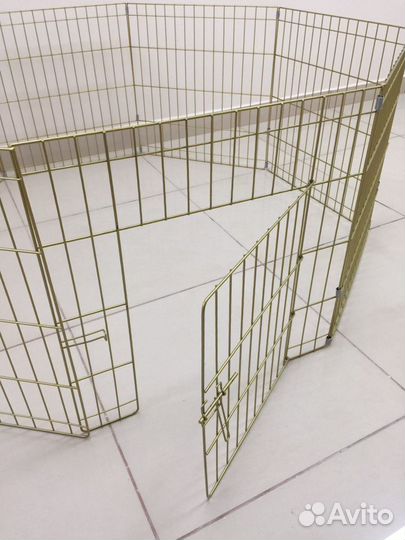 Вольер под золото на 6 секций новый