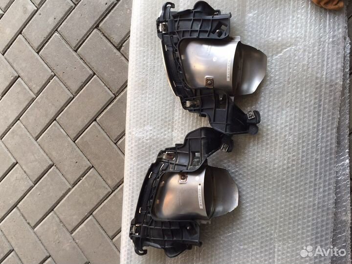 Диффузор заднего бампера с насадками GLE W166